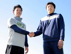 創価大・田中正義うれしい“ご褒美”OB小川と遭遇