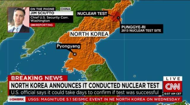 北朝鮮の「水爆実験」、安保理が緊急会合へ