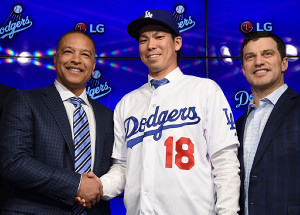 マエケン、右肘に異常か 年俸3・6億で出来高勝負