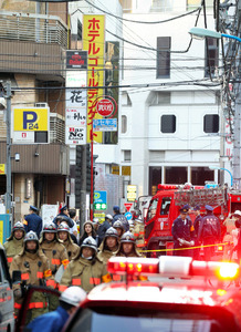 新宿・歌舞伎町、またホテル火災 けが人なし