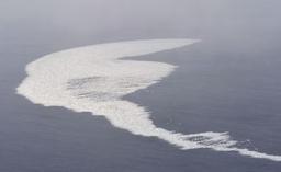 オホーツク海の流氷初観測 網走の北280キロ
