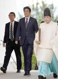 参院選「勝ち抜く」=安倍首相