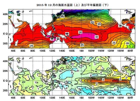 夏までに平常状態に＝エルニーニョ現象—気象庁