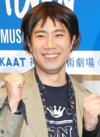 藤井隆、役作りで“日村風ヘア”に変身 筧利夫も驚き「自毛なんだ!」