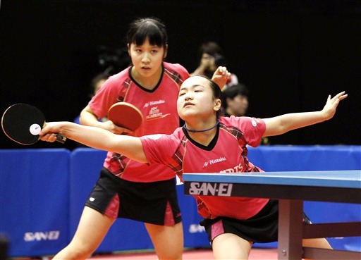 日本選手は苦手?みうみま初戦敗退…平野「対応遅かった」/卓球