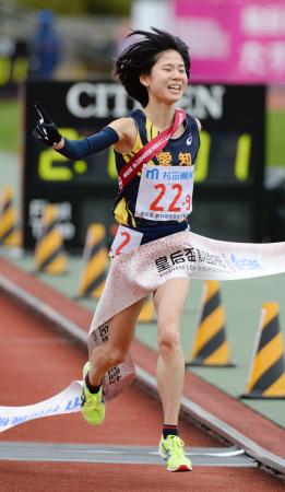 愛知が逆転で初優勝、2位に兵庫 全国都道府県対抗女子駅伝