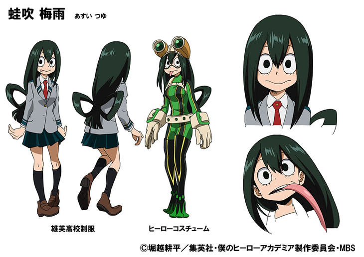 アニメ「僕のヒーローアカデミア」蛙吹梅雨役は悠木碧、峰田実役に広橋涼