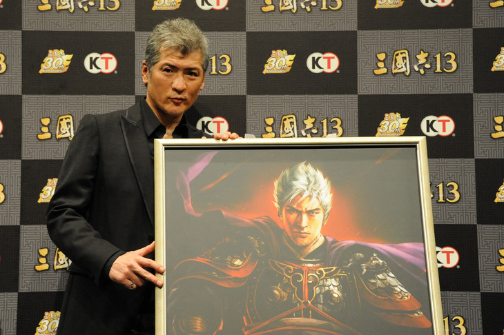 吉川晃司が「三國志13」で武将に!高ステータスだが政治力は“1”