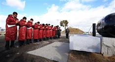 楽天の新人が被災地訪問 オコエ「想像以上」
