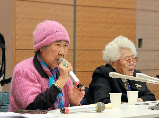 元慰安婦が日韓合意を非難「政府だけで…」