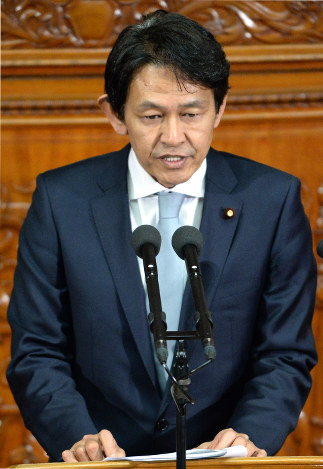 甘利氏疑惑、説明を 岡田克也氏（民主）