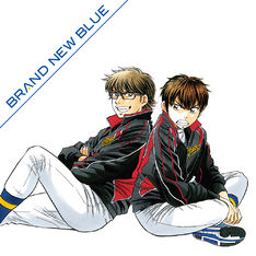 寺嶋裕二が描き下ろした御幸&沢村、アニメ「ダイヤのA」新EDのCDジャケに