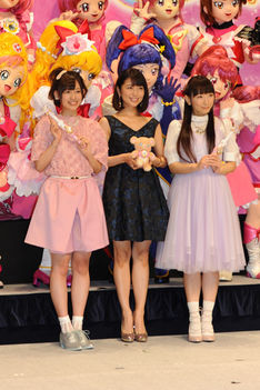 プリキュア会見、高橋李依&堀江由衣が魔法でゲスト召喚「家でもやりたい」