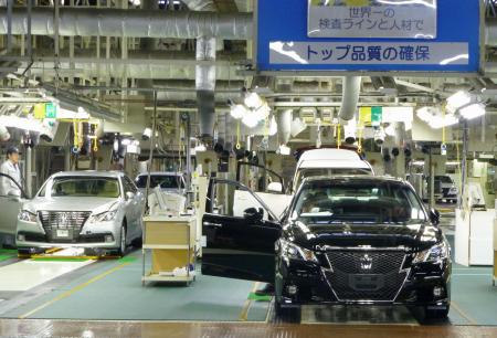 トヨタ、国内の組み立てライン停止を発表