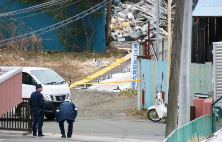 遺体は古物業男性=顔に暴行か-茨城県警