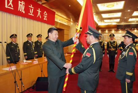 軍「5大戦区」が発足=統合作戦指揮体制へ−中国