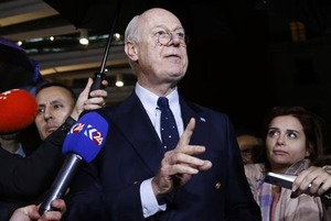 シリア和平協議、3週間中断 政府軍がアレッポ近郊に侵攻