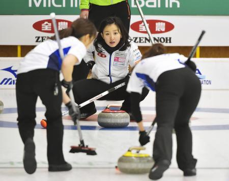 ＬＳ北見４連勝、道銀も３戦３勝 カーリング日本選手権