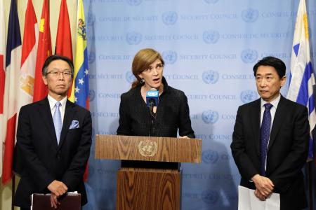 日米韓で北包囲網…制裁決議へ連携 2016年02月09日 23時25分
