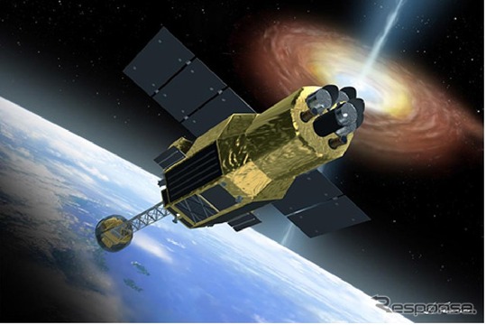 X線天文衛星12日打ち上げ アストロH、宇宙の姿探る