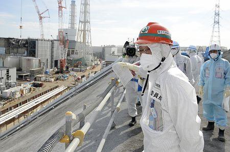規制委員長が福島第1視察 汚染処理水、海洋放出の必要性強調