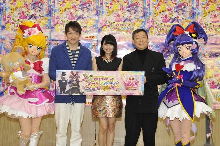 「プリキュア」新妻聖子＆山本耕史が歌声披露、「あえて悪役っぽくない歌い方を」