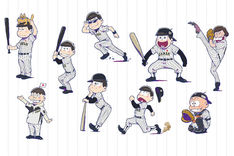 おそ松さん×侍ジャパンコラボで6つ子が代表入り？パーカーなどグッズも