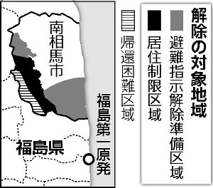南相馬市の避難指示、４月中めどに大部分解除へ 2016年02月20日
