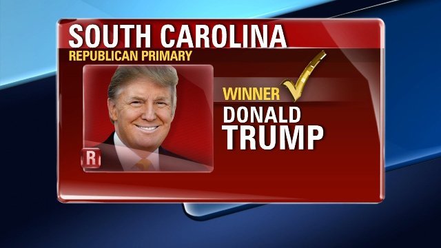 共和第3戦、トランプ氏がSC州で勝利へ NH州に続き