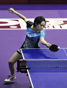 日本女子、北朝鮮に快勝!開幕3連勝で決勝トーナメント進出/卓球