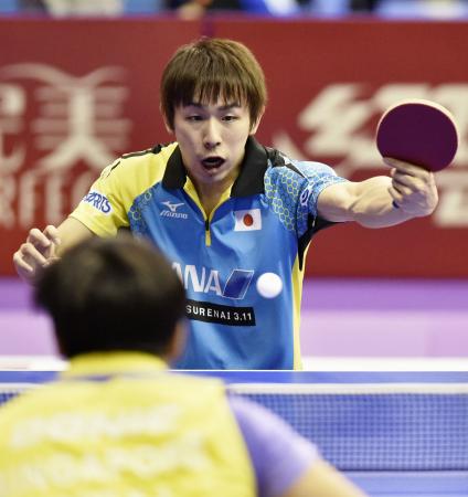 日本、男女とも決勝Tへ 世界卓球団体戦