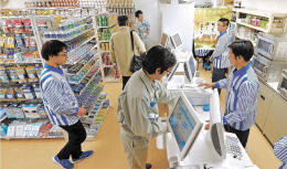 <福島原発>ローソンが構内に開店