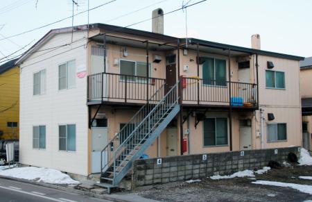 アパートで男性変死＝首にコード、殺人で捜査―北海道・函館