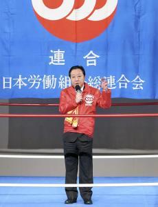 リング上で野田前首相「民維タッグ」に協力宣言 2016年03月04日 09時30分