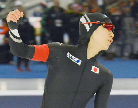 美帆、好発進!最初の種目500メートルで首位 世界選手権