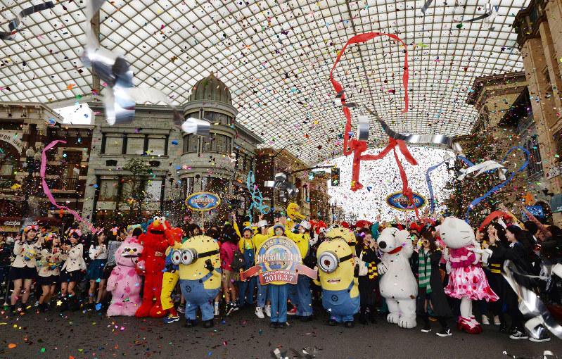 USJ、入場者が最多更新=15年度、1300万人超えも視野―大阪