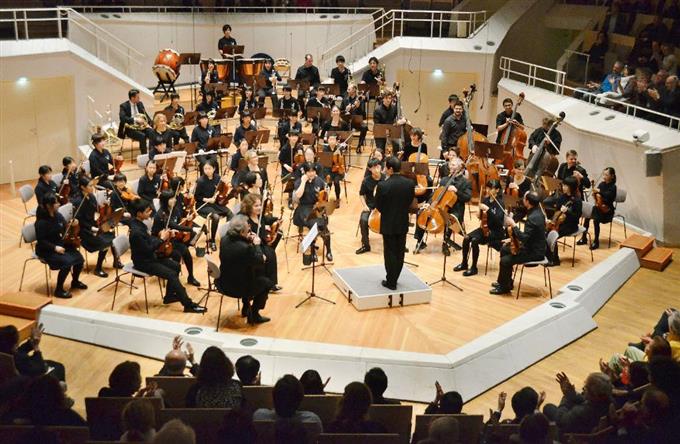 ベルリンで最高峰の楽団と相馬子どもオケ共演