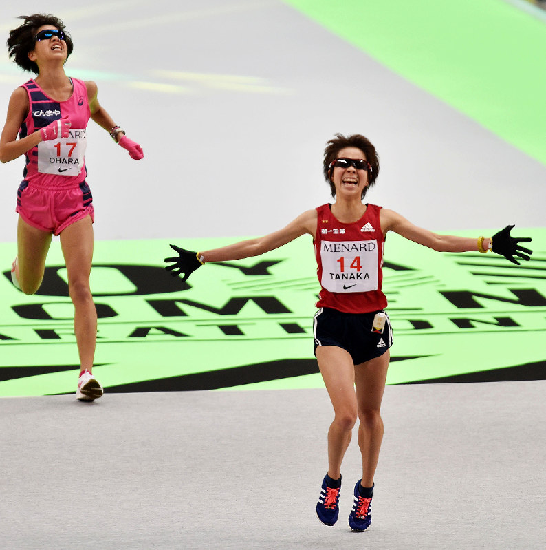 名古屋ウィメンズマラソン:2位田中と3位小原は1秒差