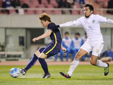 浅野が2得点でジャガーポーズ連発…広島、ACL初勝利で公式戦6試合ぶり白星
