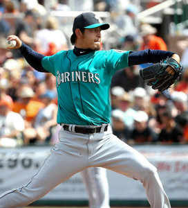 岩隈 3度目登板は2回1/3、5失点、青木は5試合連続安打