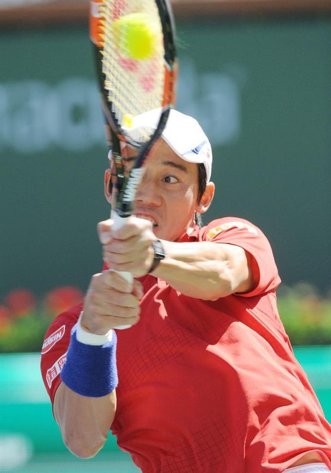 錦織、準々決勝でナダルに敗れる テニスBNPパリバ