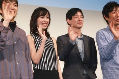 加瀬亮&戸田恵梨香『SPEC』以来3年ぶりの共演に照れくさそうな笑顔