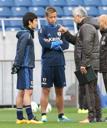 本田からハーフナー アシスト任せろ!ホットライン開通へ意欲
