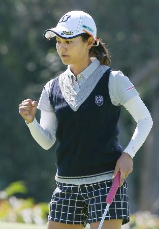 宮里藍、野村敏京5打差9位「イーブンは悪くない」