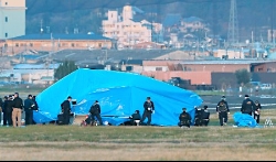 小型機墜落、4人死亡=大阪の八尾空港