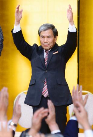 熊本知事選、無所属の蒲島氏が３選