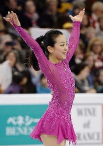 世界フィギュア、浅田ＳＰ９位 宮原は６位、第２日