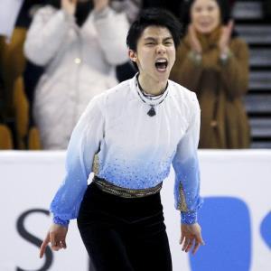 男子ＳＰ首位 羽生「見たか！！」 テンと練習であわや接触…怒り爆発