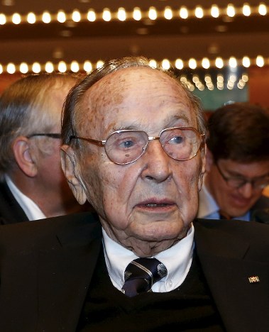 ハンスディートリヒ・ゲンシャー氏 ８９歳＝元独外相