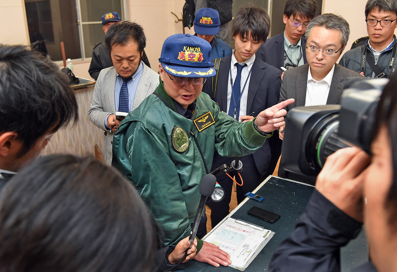 レーダーから消えた高度は地上880メートル